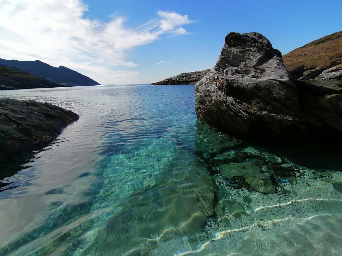 Coin De Paradis Vue Dominante Sur Mer, Montagne Et Tour Genoise Avec Jacuzzi Pino Exteriér fotografie